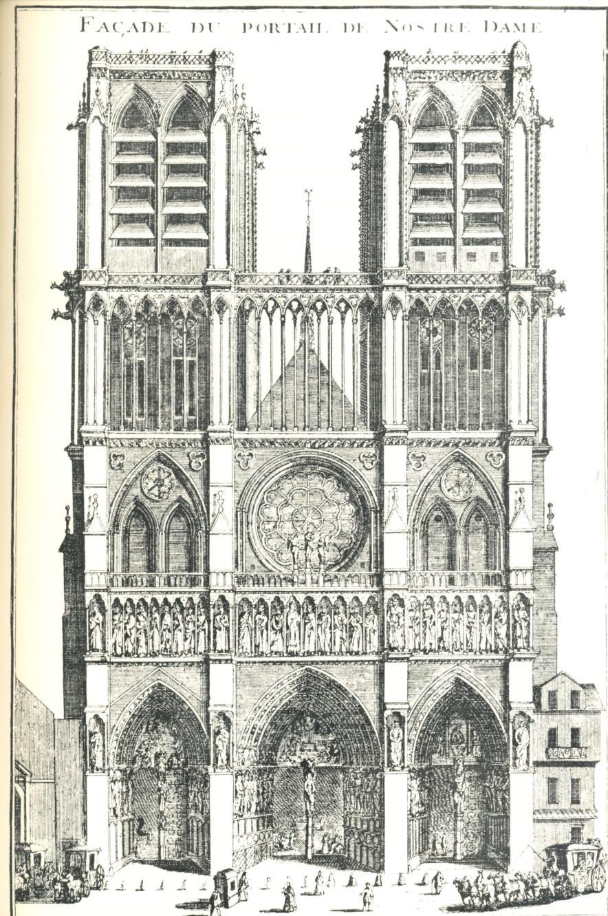 1844-1860_Cattedrale di Notre-Dame a Parigi Notre-Dame a Parigi: Santuario dell intera nazione per secoli; Ha sofferto molto durante gli ultimi decenni.