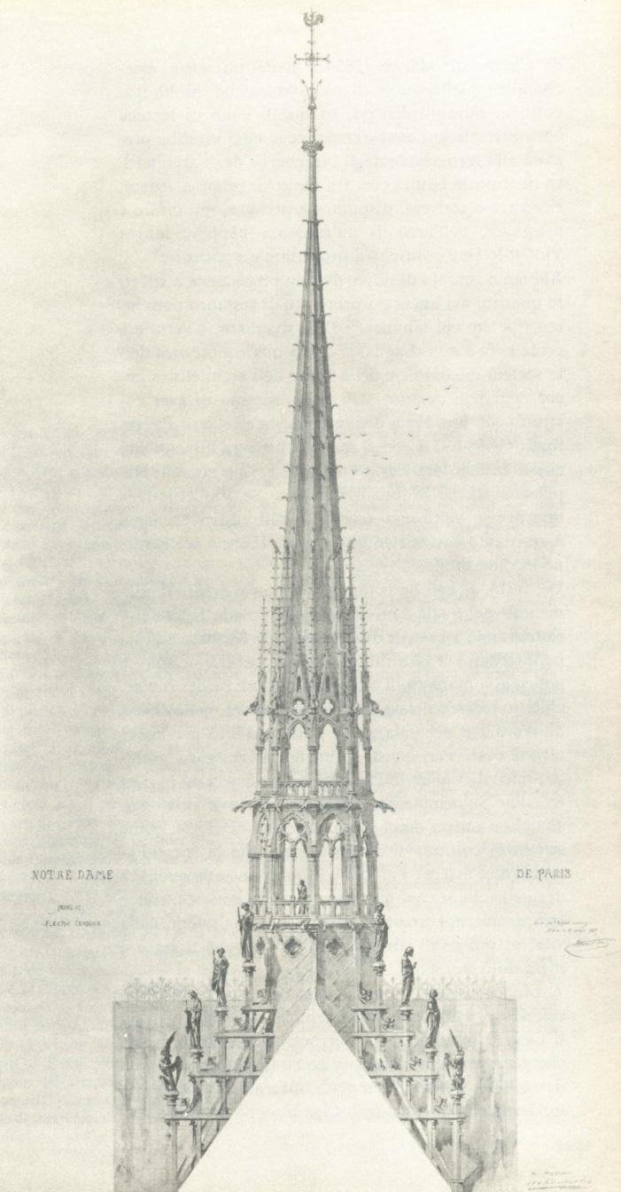 1844-1860_Cattedrale di Notre-Dame a Parigi Successivamente: Lassus divenne contrario alla