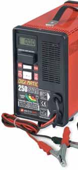 Caricabatterie con Avviamento Automatico / Battery rs with Automatic Starters Digi-Matic starter 250-320 - 500 Amperometro