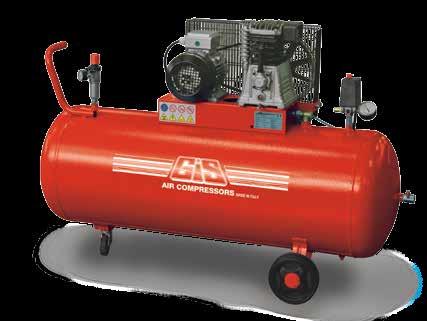 COMPRESSORI D'ARIA CON TRASMISSIONE A CINGHIA BELT DRIVEN AIR COMPRESSORS