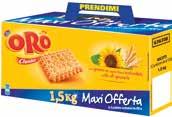 3,14 al kg MINESTRONE LEGGEREZZA OROGEL surgelato, 750 g 2,61 1,43 1,91 al kg PASTA DI SEMOLA DE CECCO formati normali, 500 g 0,79 1,58 al kg