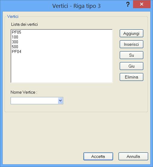 Vista righe 4, 5, 4L, 5L La pagina Righe 4,5 è costituita dalla riga 4, 5, 4L, 5L.