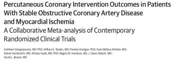 e Progressione Stenting Increase from 1993-21 19 Surgery A prospective Natural-History Study of Coronary Atherosclerosis THE PROSPECT Investigators 79 81 59 62 Continued antianginal medication 69 115