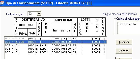 Procedura Pregeo 10 Gestione delle particelle