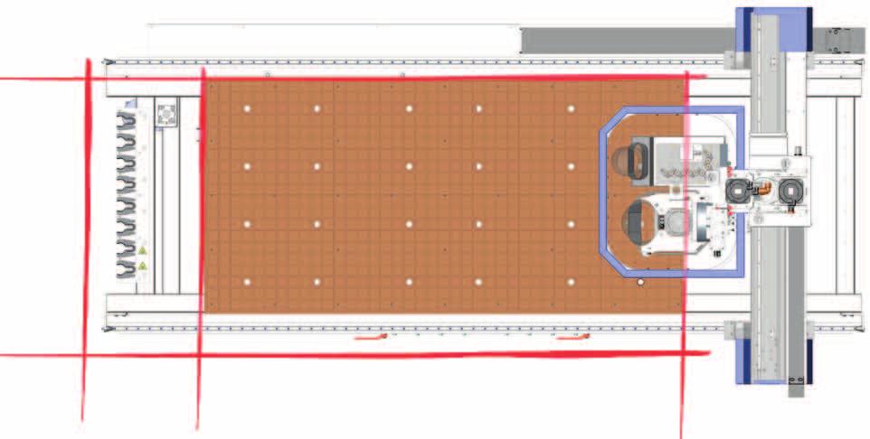 NEWS 2013 1250 mm/1530 mm 2500 mm/3090 mm Il nuovo centro di lavoro FORMAT-4 CNC con tecnologia nesting -