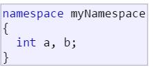 Namespace std (1/2) Tutte le entità (variabili, tipi, costanti, funzioni) dichiarate nella libreria standard fanno parte del namespace std Un namespace consente di definire un ambito di visibilità