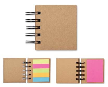 BLOC-NOTES CON ADESIVI Bloc-notes di cartone