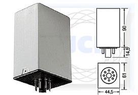 CONTENITORE PER ELETTRONICA Contenitore in ABS grigio, nero o blu, con pannello in alluminio, guide per schede e PCB