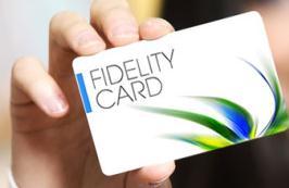 con SCONTISTICHE FIDELITY CARD,