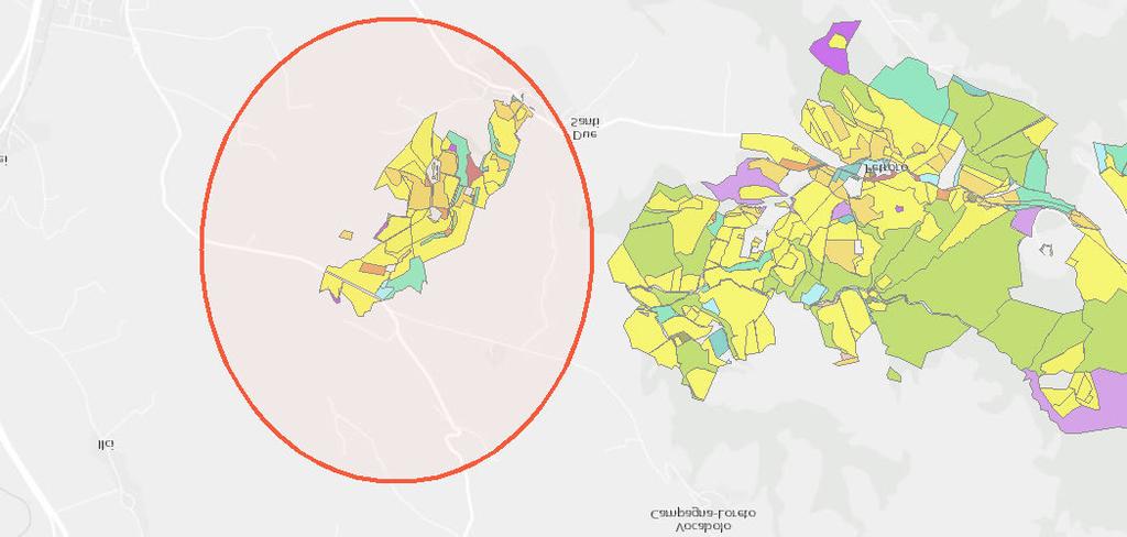 Macroarea 2 - Qualità h July 27, 2015 Particelle di proprietà Altri seminativo bosco misto bosco ceduo uliveto semin irrig pascolo arb bosco alto