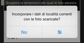 D 98 A Dimensione dell immagine Indipendentemente dal formato selezionato, le immagini possono talvolta essere scaricate con le loro dimensioni originali.