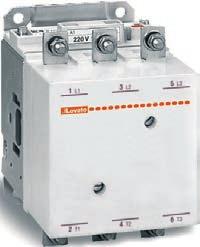 Contattori serie B Contattori per comando di potenza di motori elettrici, elettropompe e apparecchiature elettromeccaniche fino a 335KW Correnti di impiego da 110A a 630A (categoria di corrente AC3