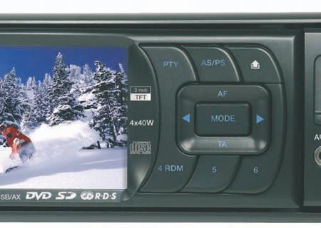 : 6 pz EAN: 8002829 668494 3 DVX 848 RDS/USB/AX 160W (40W x 4ch) LETTORE DVD/MPEG 4 AUTORADIO RDS FM/FM STEREO MONITOR 3 TFT LCD