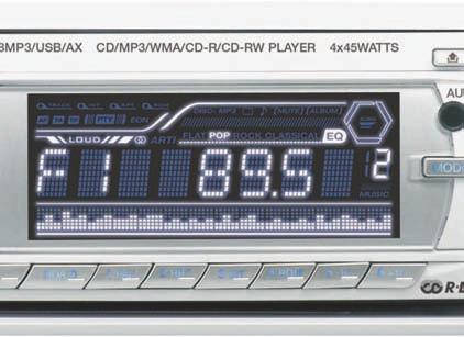 up/dn Funzioni audio dsp, loudness, local e stereo/mono Sistema radio data system con: PI : identificazione programma PS : servizio nome programma AF : lista