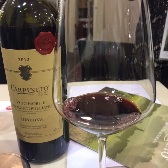 I vini di Carpineto a Greve in Chianti, ambasciatori di Toscana Vino Nobile di Montepulciano Riserva 2012 di Marina Betto Tutto nacque cinquanta anni fa dall idea di due amici Sacchet e