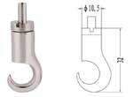 CL-AS/PV Pezzi 4 pz CC-AS/2PV Pezzi 4 pz CL-AS/PO Pezzi 4 pz Asta in alluminio Ø 6 mm, lunghezza 1 mt o 1,5 mt Pezzi Reggi