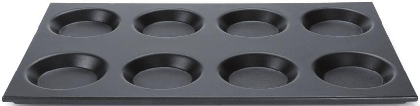 Gastronorm mat with moulds Ø 12,5 / Plaque Gastronorm avec moules Ø 12,5 Gastronorm Behälter mit Formchen Ø 12,5 / Bandeja Gastronorm con moldes Ø 12,5 Size Code cm in H cm H in Bar Code COAL18306