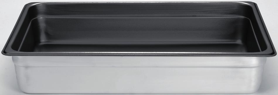 bacinella gastronorm alluminio rivestito con antiaderente 1/1 Size Code cm in H cm H in Bar Code ALSA182C/S20 53x32,5 20 7/8 x12 13/16 2 13/16 8007441145613 Aluminum GN 1/1 pan with non-stick coating