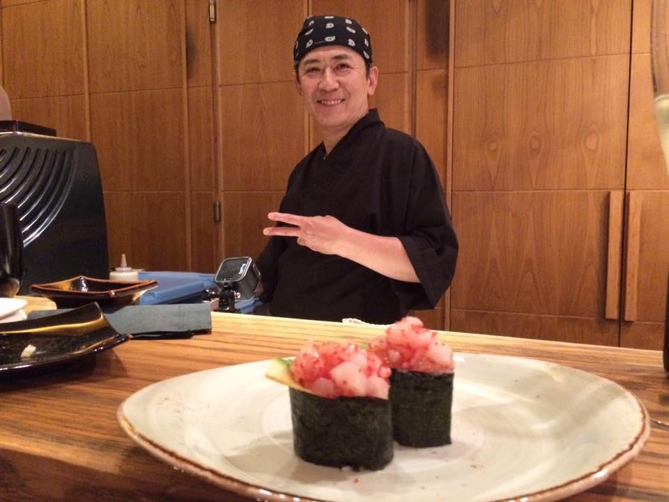 Jorudan Sushi, Chef Mori Suzuki Un chiaro esempio dell abilità manuale del ristorante e dello chef che per primi hanno introdotto il Take Away di qualità in città sono i Gunkan, di Gambero Rosso e di