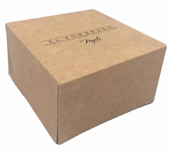 TAKE AWAY 38 BOX PANINO Box per confezionamento e asporto panino tondo.