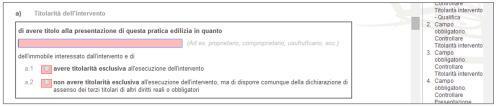 In caso di semaforo rosso il programma evidenzierà in rosso i campi non inseriti o non corretti e darà inoltre indicazioni sui campi da controllare. Porre attenzione sul pulsante di Convalida.