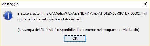 installazione del programma ed ha nome AZIENyyyyyy dove yyyyyy è il codice dell'azienda in Media-db (se il codice dell'azienda fosse, per esempio, AZ16 allora la cartella si chiamerà AZIENAZ16).