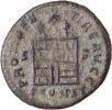 MONETAZIONE ANTICA 169 - COSTANTINO I MAGNO 306-337 d.c. Follis 321 d.c. - Arelate D/ CONSTANTINVS AVG Busto diademato verso destra R/ D N CONSTANTINI MAX AVG - VOT XX - esergo P A Corona gr. 2.