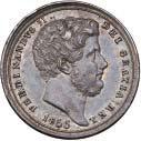 da 10 Grana 1855 Napoli D/ FERDINANDVS II DEI GRATIA REX esergo 1855