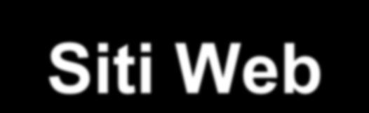 Siti Web pagine Web: documenti pronti per essere registrati su un server Internet hosting (residenza) delle pagine Web su un server (Internet provider): può essere una sottocartella