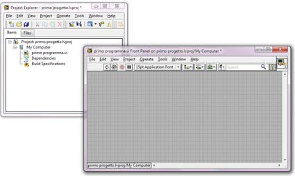 Introduzione a LabVIEW LabVIEW e un programma ideato dalla National Instruments ed è presente sul mercato sin dal 1987. LabVIEW significa: Laboratory Virtual Instrument Engineering Workbench.