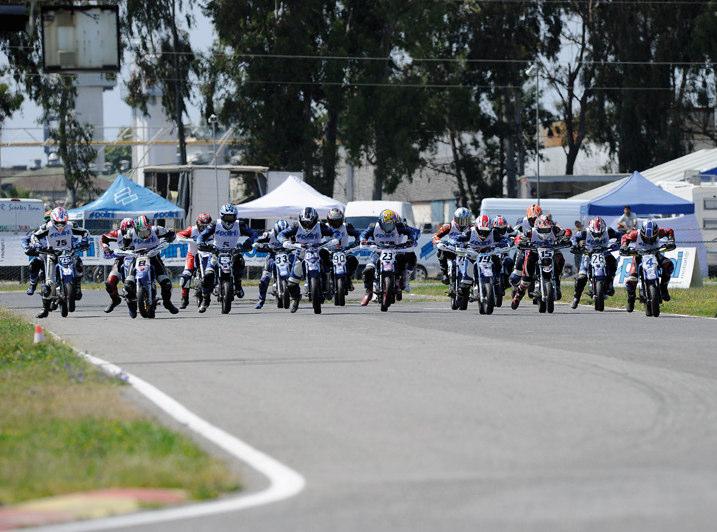 TROFEO PIT BIKE XP 150 4T OPEN E XP65 2T È stato magico e dirompente lo spettacolo della terza prova della Polini Italian Cup a Latina; oltre ben settanta concorrenti hanno riempito le sei griglie di