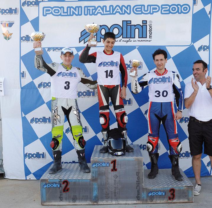 CLASSIFICHE TROFEO SCOOTER 70 EVOLUTION MONOMARCA GARA 1 1. Garzaro; 2. Fontana; 3.