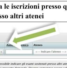 alla verifica dei requisiti di accesso NOTA: Indica le iscrizioni presso questo Ateneo e/o eventuali ricognizioni di carriera pregresse presso