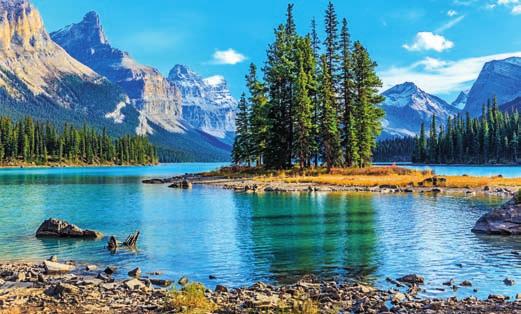 CANADA TOUR Transcanada Gli sterminati spazi del Canada in un approfondito tour che tocca le regioni più suggestive del Paese e i suoi centri più importanti, fra favolosi e incontaminati paesaggi