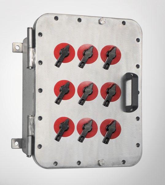 EJBX series enclosures Custodie serie EJBX Enclosures for power unit use Custodie uso alimentazione In case to have the locally necessaty to operate on lighting circuits end/or Power, as for circuits