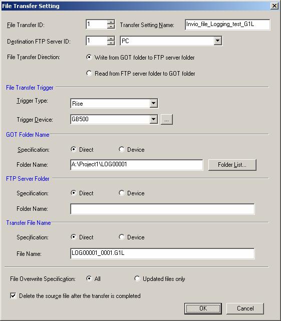 01.C Avendo specificato il nome della cartella del sito FTP nei settaggi IIS di Windows, non serve