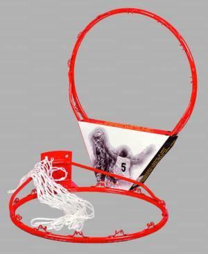 Canestro basket modello "Import" completo di retina. Art.