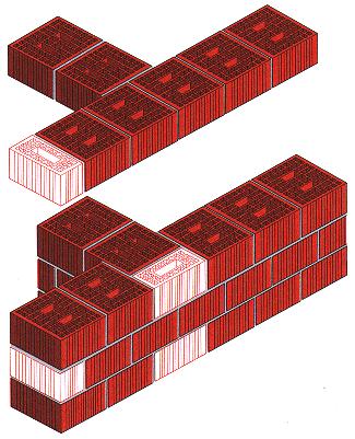 formato minore, predisposti allo scopo, evitando il più possibile il ricorso a frammenti di blocchi o