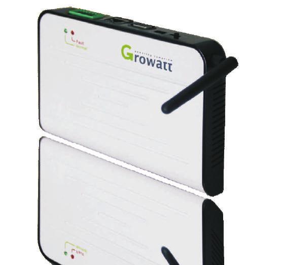 Growatt ShineWebBox Comunicazione ShineWebBox Comunicazione con l inverter RS485 connessione cablata ZigBee connessione wireless Communicazione con il computer 10/100 Mbit Ethernet Portata di