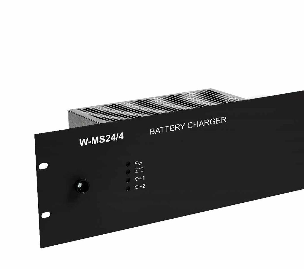 UNITÀ DI CARICA E CONTROLLO BATTERIE 4 SERIE W-MS24 W-MS24/4 Scarica il datasheet I caricabatterie della gamma W-MS24 sono stati appositamente progettati per i sistemi di evacuazione vocale.