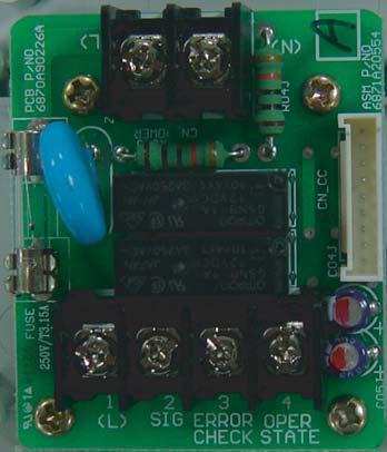 Accessori PQDSB (Dry Contact PCB) La confezione di PQDSB comprende: Scheda elettronica Cavi di