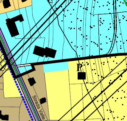 P2a Assetto insediativo comunale e vincoli territoriali PRG in