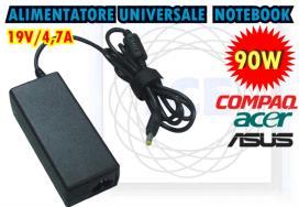 Potenza:65 W Corrente max: 3,33 A Spinotto: 4,5 x 3,5 mm per serie: HP Split; Envy 14 e 17; Pavillion 14, 15, 1 7;