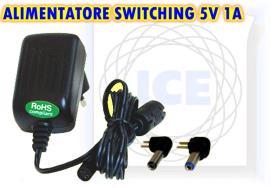 4A ALIMENTATORI SWITCH PRESA USB ALIMENTATORE CARICATORE USB micro Adattatore di corrente di riserva per molti dispositivi di piccole