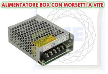 2,1A D HR461120 ALIMENTATORE+MORSETTI VITE 120W Tensione di uscita: 12 Vcc Corrente di uscita: 10 A Potenza d'uscita: 120 W