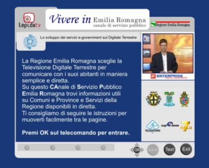 Servizio informativo Statico BROADCASTER FLUSSO A/V HEAD