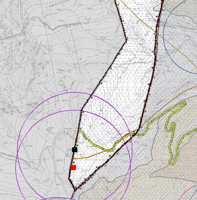 Comune di Montecreto, PSC adottato, Tavola 4 Quadro delle invarianti Con riferimento alla Tavola 2 Quadro di assetto territoriale il sito n.