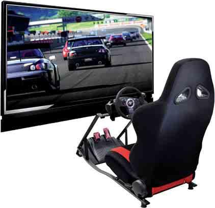 SUPPORTO VIDEOGAME DRIVING RACK Struttura