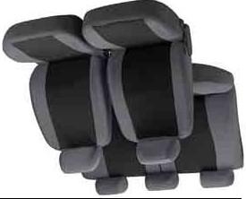 Non installabili su vetture dotate di sedili anteriori sportivi tipo Recaro. Coprisedili anteriori e posteriori, applicabili anche su sedili dotati di Air bag.