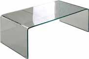 9351-00 80,00 Tavolino ovale piani in vetro.